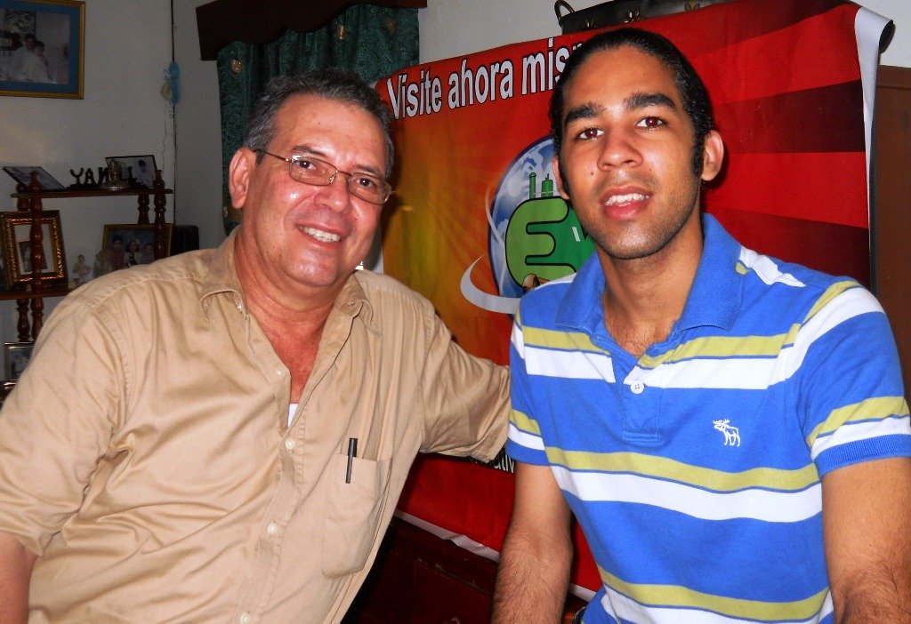 Raú Pérez Frías y Elvys Rodríguez